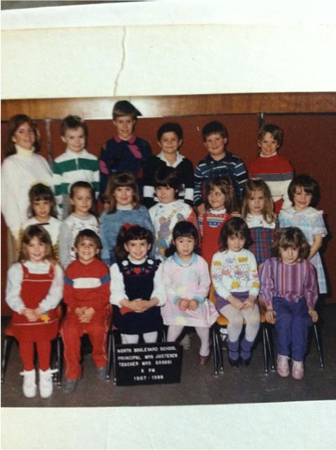 presenter at age 5 in kindergarten